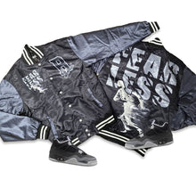 Load image into Gallery viewer, RETRO LABEL FEARLESS SATIN JACKET (RETRO 4 FEAR)