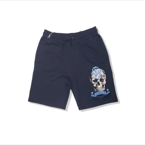 George V Paris GV Skull Short (Navy)