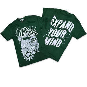 RETRO LABEL OVERLOAD SHIRT (Retro 4 green oxide)