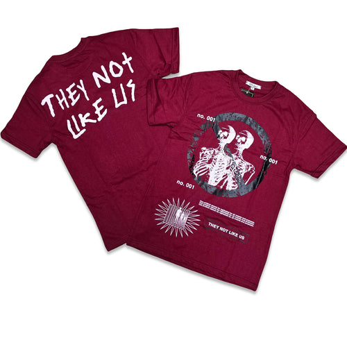 RETRO LABEL NOT LIKE US SHIRT (Retro 1 Metallic Burgundy)