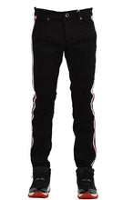 Load image into Gallery viewer, Focus Fashion Denim Stripe (Black/Red)