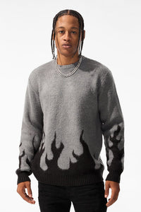 Jordan Craig Inferno Crewneck Sweater (Ebony)