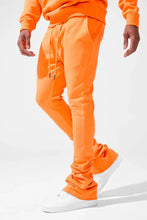 Load image into Gallery viewer, JORDAN CRAIG UPTOWN STACKED SWEATPANTS (ORANGE)