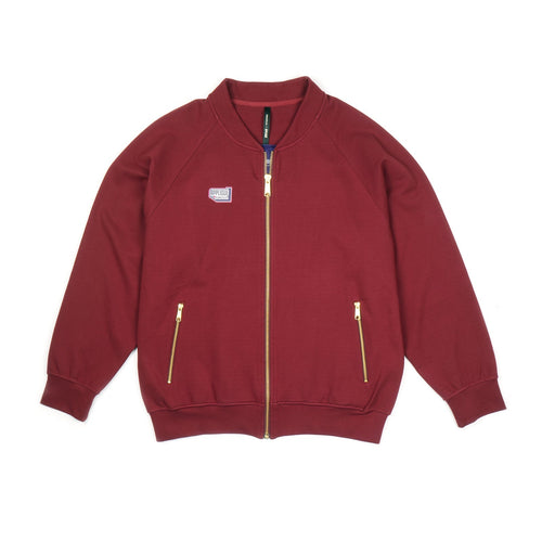 ALPHA STYLE APPLIQUE CAMDEN ZIP UP JACKET (WIN)