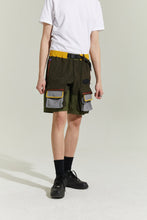 Load image into Gallery viewer, Alpha Style Ryder Hiking Shorts (Dark Olive/ Multi)