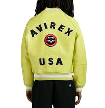 Load image into Gallery viewer, Avirex STADIUM JACKET (LIMEADE)