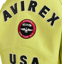 Load image into Gallery viewer, Avirex STADIUM JACKET (LIMEADE)