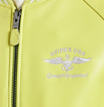 Load image into Gallery viewer, Avirex STADIUM JACKET (LIMEADE)
