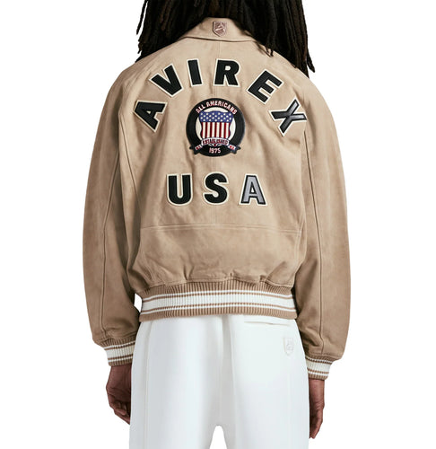 Avirex LIMITED EDITION SUEDE ICON JACKET