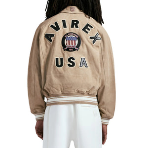 Avirex LIMITED EDITION SUEDE ICON JACKET