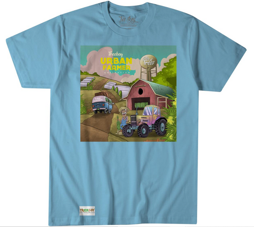 Tree Boy Urban Farmer Collection Shirt (Lite Blue)