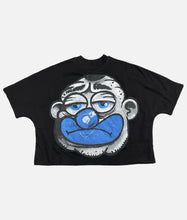 Load image into Gallery viewer, Billionaire Studios Bloo Frown Tee (Black)