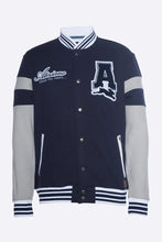 Load image into Gallery viewer, A TIZIANO Cory | Fleece Letter Jacket (Indigo)
