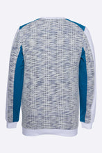 Load image into Gallery viewer, A TIZIANO Gregory | Fancy Knit Crew (Sapphire)