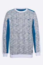 Load image into Gallery viewer, A TIZIANO Gregory | Fancy Knit Crew (Sapphire)