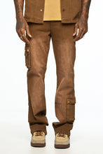 Load image into Gallery viewer, AOLOGNE LEFT STANDING BROWN PANTS (BROWN)