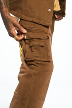 Load image into Gallery viewer, AOLOGNE LEFT STANDING BROWN PANTS (BROWN)