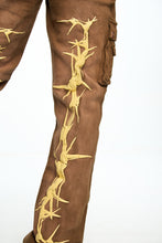 Load image into Gallery viewer, AOLOGNE LEFT STANDING BROWN PANTS (BROWN)