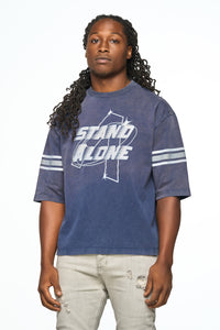 AOLOGNE ONE MAN TEAM NAVY SS TEE (NAVY)