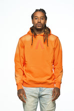 Load image into Gallery viewer, AOLOGNE STAND ALONE WASH HOODIE (ORANGE)