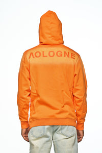 AOLOGNE STAND ALONE WASH HOODIE (ORANGE)