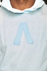 AOLOGNE STAND ALONE WASH HOODIE (POWDER BLUE)