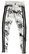 Load image into Gallery viewer, Syndicate by Golden Denim All Over Palm Jeans (White)