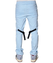Load image into Gallery viewer, THC X THE SHOP 147 Four Quarters Flared Cargo Pants (Chi Blue)