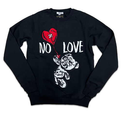 RETRO LABEL No Love Crewneck (RETRO 3 OG FIRE RED)