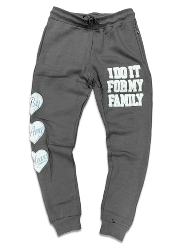 RETRO LABEL Family JOGGER (RETRO 6 Cool Grey)