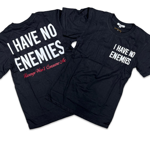 RETRO LABEL I have no enemies SHIRT (Retro 4 Retro Red Cement)