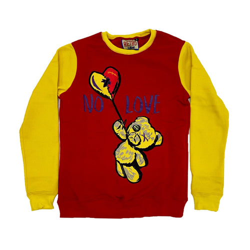 Retro Label No Love Crewneck (Retro 5 What The)