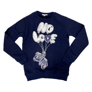 Retro Label No Love Air Crewneck (Retro 1 Georgetown)