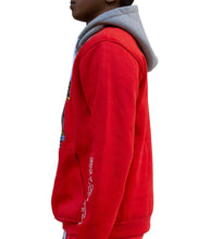 Load image into Gallery viewer, Premium Garage Hustle Pullover Premium Hoodie (Red/Grey)