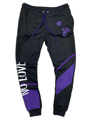Retro Label No Love Jogger (Retro 13 Court Purple)