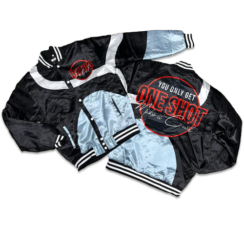 RETRO LABEL One Shot Nylon Jacket (RETRO 4 Black Canvas)