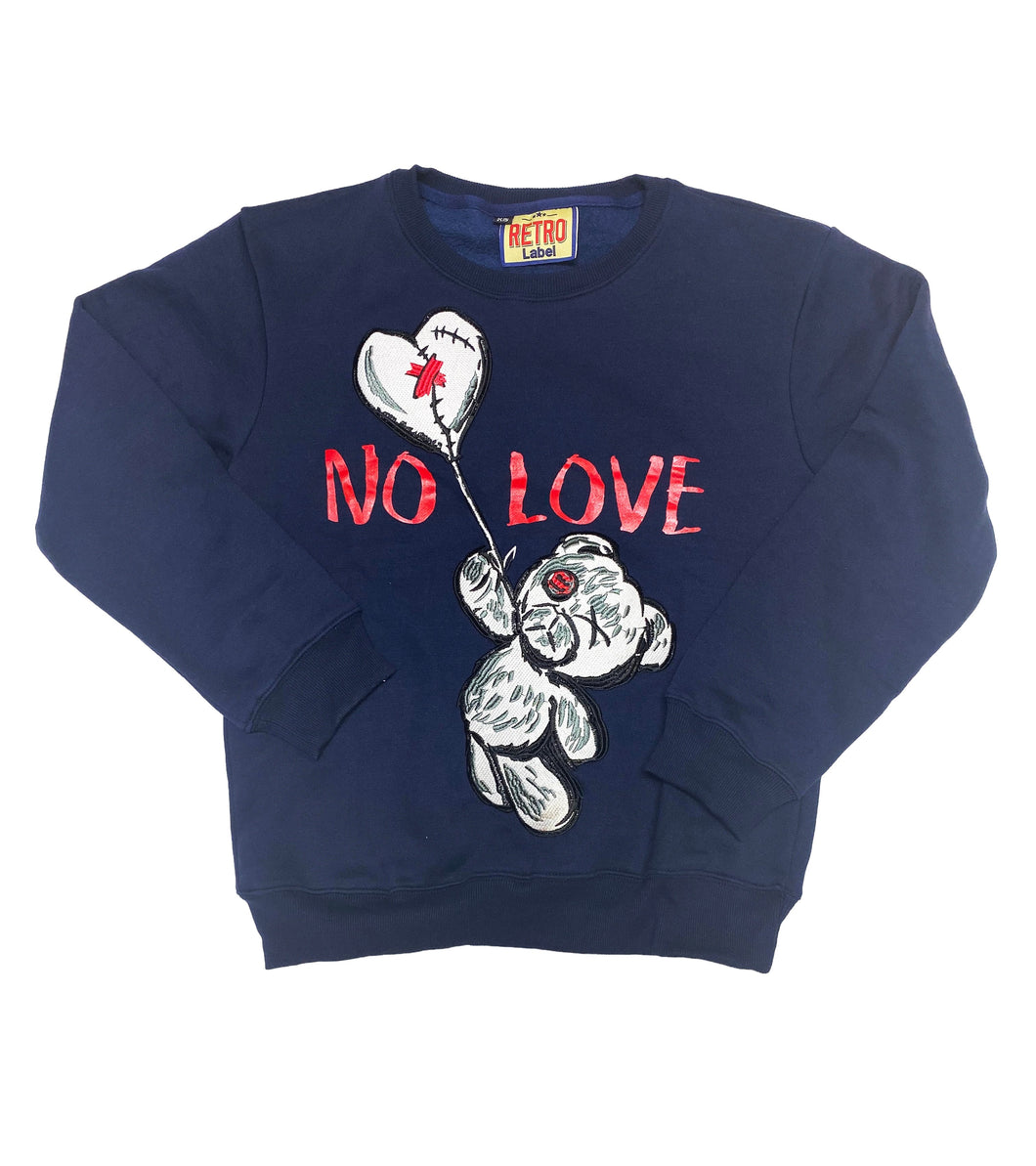 Retro Label No Love Crewneck (Winter Loyal)