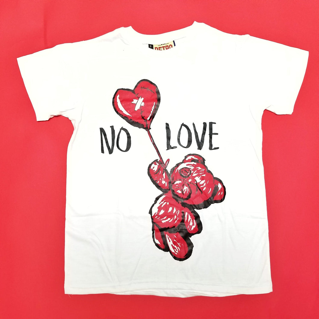 Retro Label No Love Shirt White (Retro 9)