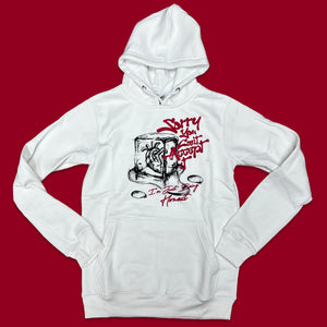 RETRO LABEL ACCEPT IT HOODIE (RETRO 12 CHERRY)