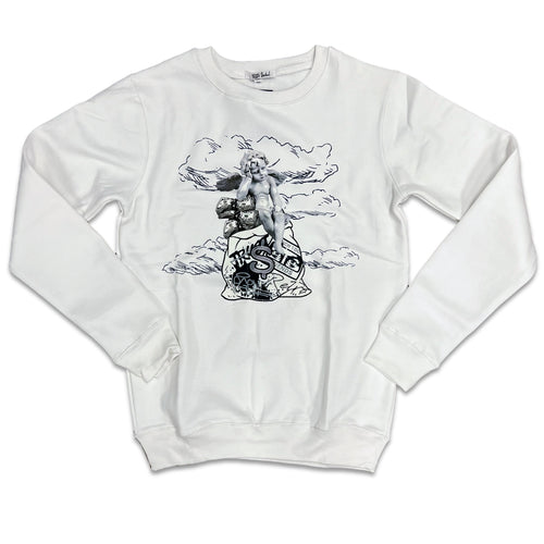 RETRO LABEL Money Bag Crewneck (RETRO 4 midnight navy)