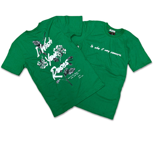 RETRO LABEL Wish You Roses Shirt (RETRO 1 Lucky Green)