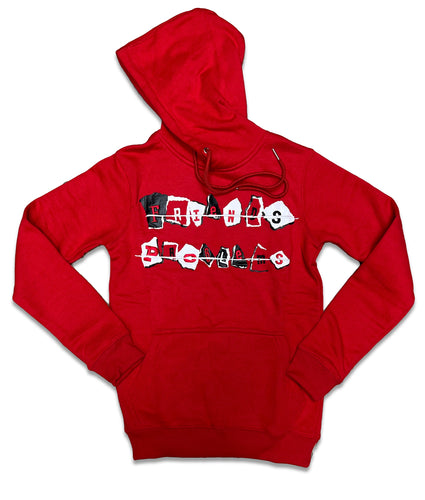 RETRO LABEL Friends Problems HOODIE (RETRO 11 CHERRY)