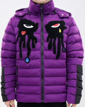 Load image into Gallery viewer, Roku Studio Tear Drip Bubble Jacket (Purple)