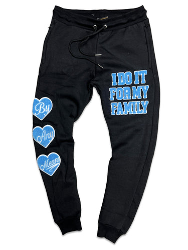 RETRO LABEL Family JOGGER (RETRO 5 UNC UNIVERSITY BLUE)