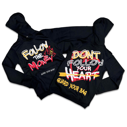 RETRO LABEL Follow the Money HOODIE (RETRO 7 CARDINALS)