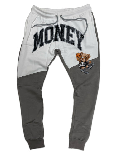 RETRO LABEL MONEY BEAR JOGGER (RETRO 11 COOL GREY)