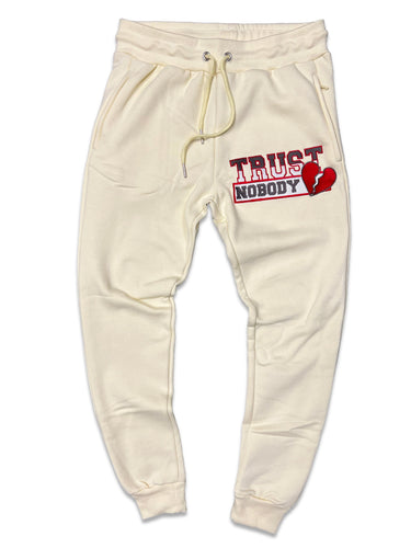 RETRO LABEL Trust Nobody JOGGER (RETRO 3 Muslin)