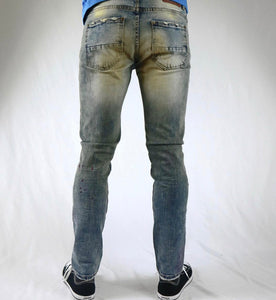 Preme Denim Sydney Indigo Jeans (Paint Splatter)
