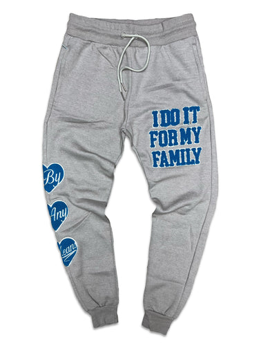 RETRO LABEL Family JOGGER (RETRO 1 True Blue)