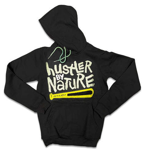 RETRO LABEL Hustler by Nature HOODIE (RETRO 5 JADE HORIZON)